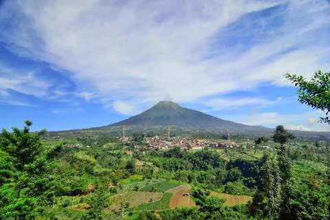 Sindoro Mountain Stock Photos