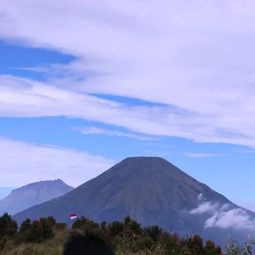 Sindoro mountain 库存照片