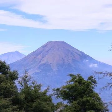 Sindoro mountain 库存照片