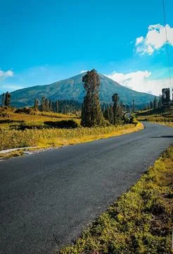 Sindoro mountain Foto stock