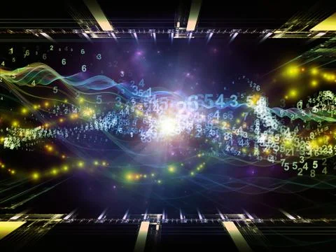 Sine Wave Advancement 스톡 일러스트