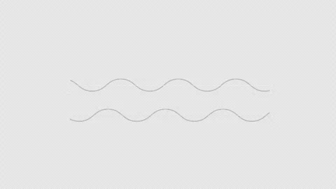 Sine wave and sinusoidal waveform Thin line wavy abstract scientific measur.. Stock Footage 283246808