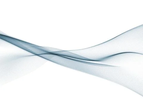 Sine Wave Composition Stock Illustration