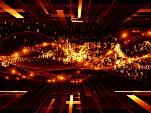Sine Wave Oscillation 스톡 일러스트