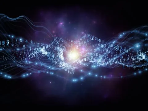 Sine Wave Processing Stock Illustration