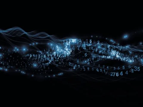 Sine Wave Technologies Illustrazione stock