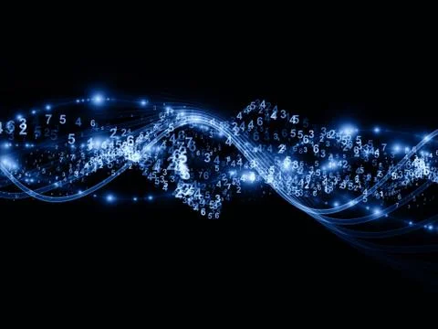 Sine Wave Technologies Illustrazione stock