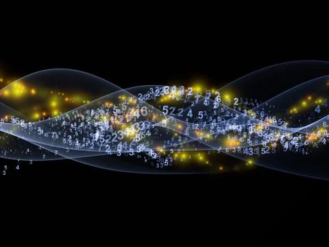 Sine Wave Technologies Illustrazione stock