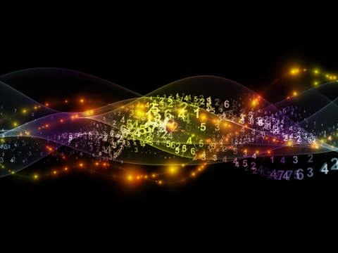 Sine Wave Technologies Illustrazione stock