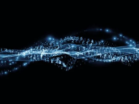 Sine Wave Technologies Illustrazione stock