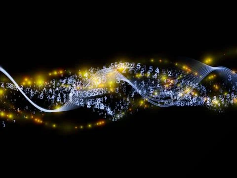 Sine Wave Technologies Illustrazione stock