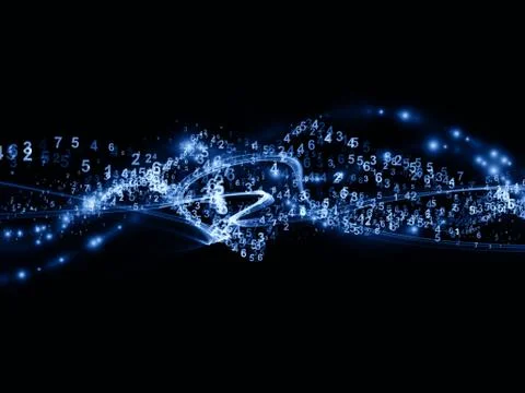 Sine Wave Technologies Illustrazione stock