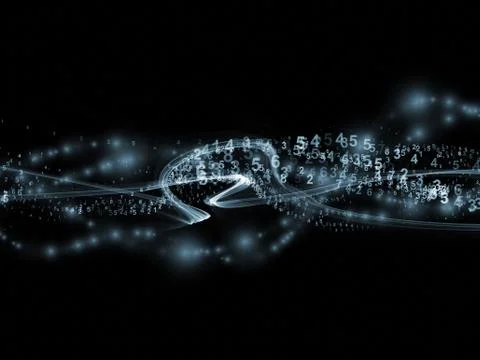 Sine Wave Vision Stock Illustration