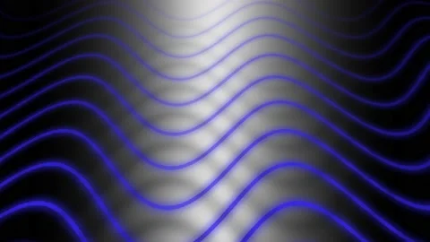 Sine waves in smooth seamless 3d motion Stock Footage 204943014