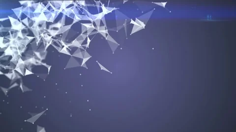 Сinematic Plexus Clean Background 動画素材 70433286