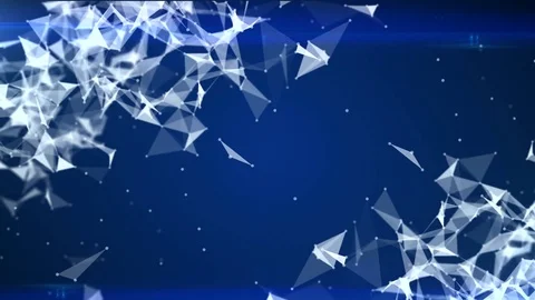 Сinematic Plexus Clean Background Stock-Footage 70433332