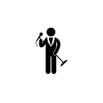 Sing, logo, shape, symbol, arts, design, icon 스톡 일러스트