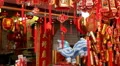 Singapore 003 - Chinese decoration for New Year's Eve in Singapore HD Footage