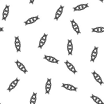 Singapore chain vector seamless pattern Illustrazione stock