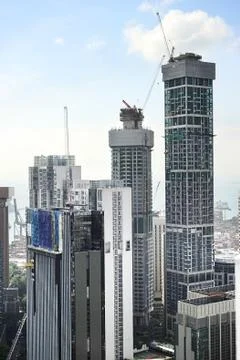 Singapore development Foto stock