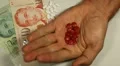 Singapore Dollar SGD, Counting Drugs and Money, Health Care, Colorful Pills HD Footage