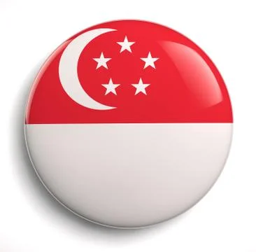 Singapore flag Stock Photos