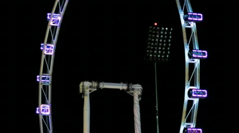 Singapore Flyer Stock Footage 752630