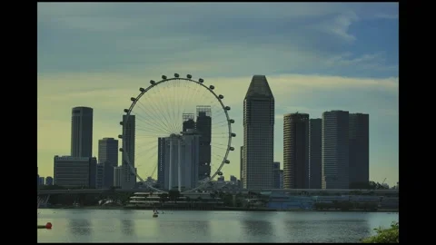 Singapore Flyer Stock Footage 191061672