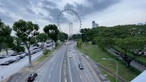 Singapore Flyer Stock Footage 195183219