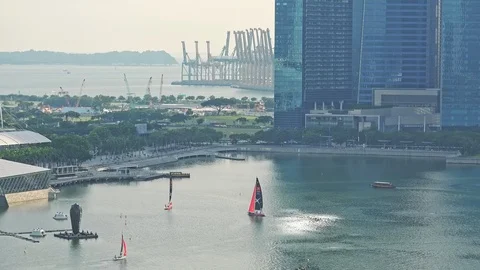 Singapore Video stock 93518961