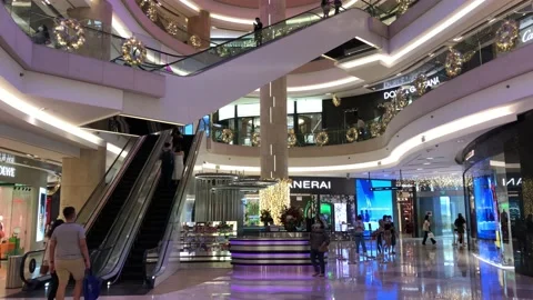 Singapore: ION Orchard shopping centre Stock Video Pond5