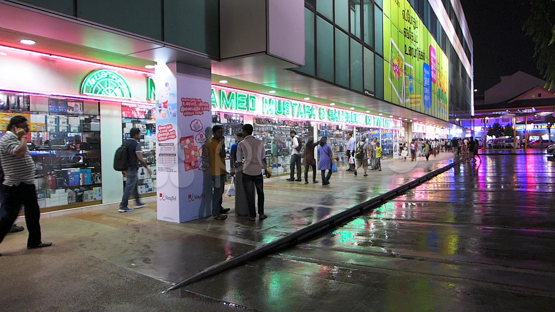 Video Singapore Little India Mustafa Center Centre Shopping