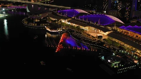 Singapore at Night 動画素材 104403722