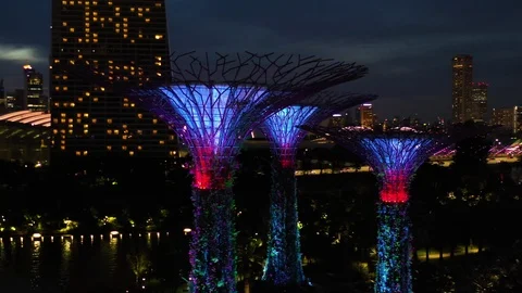 Singapore at Night 動画素材 104403836