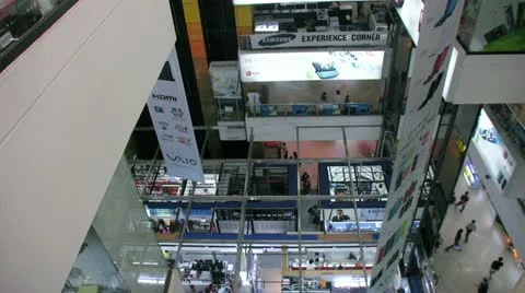 Singapore Sim Lim Square 1 Video stock 11360603