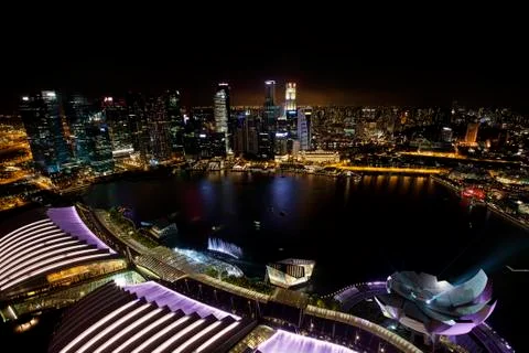 Singapore Skyline Stock Photos