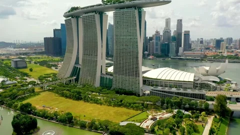 Singapore Splendor: A Visual Symphony Video stock 274555491