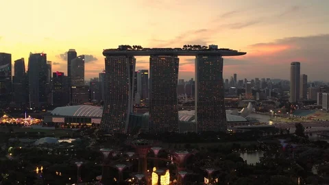 Singapore Sunset 動画素材 104403874