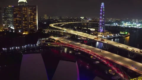 Singapore Symphony: A Visual Symphony Video stock 274557346