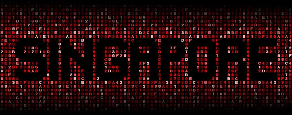 Singapore text on hex code illustration Stock Illustration