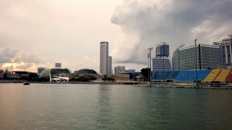 Singapore Timelapse Stock Footage 110746447