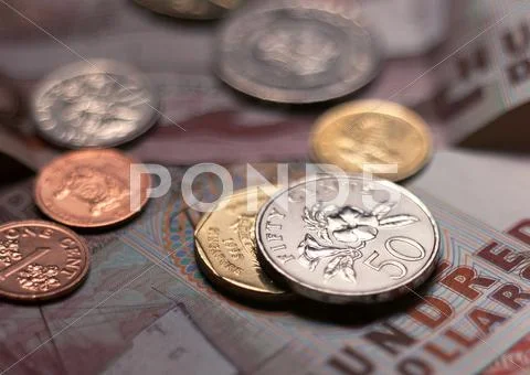 Singaporean Dollar Stock Photos