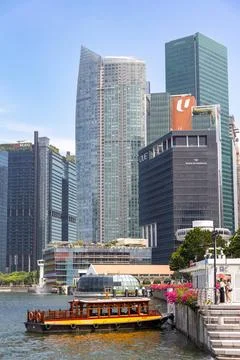  Singapur ist ein faszinierendes Land, das für seine Sauberkeit, Effizienz.. Stock Photos