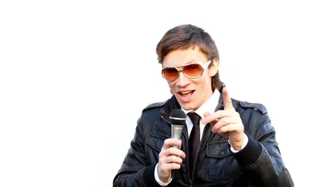Singer Stock Footage