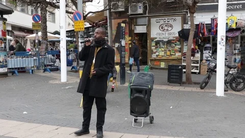 Singer Stock Footage 125403234