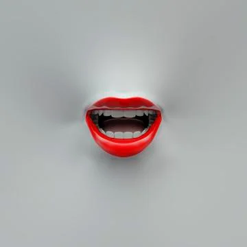 The singer Stock-Illustration