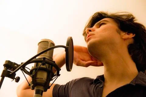 A Singer With A Mic 2 Photos