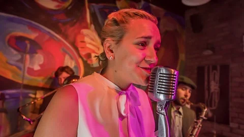 Singer needs to be very versatile Video stock 112190676