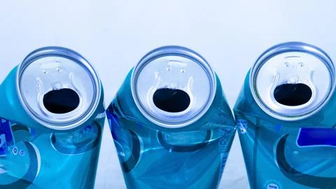 Singing cans Stock Photos