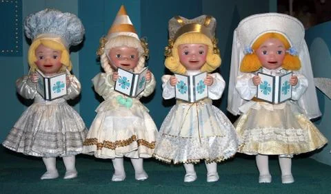 Singing Dolls Stock Photos